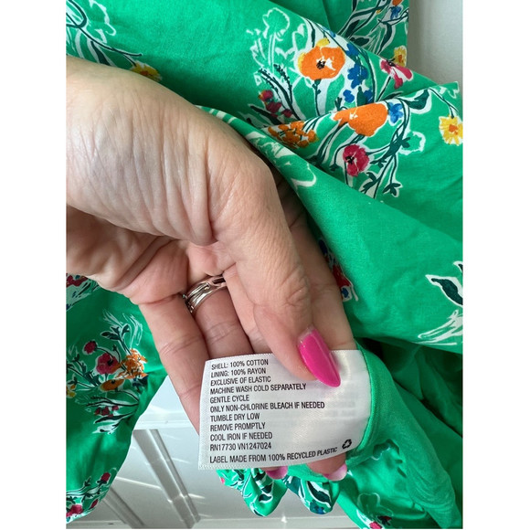 A new day floral print dress size medium - Picture 4 of 9
